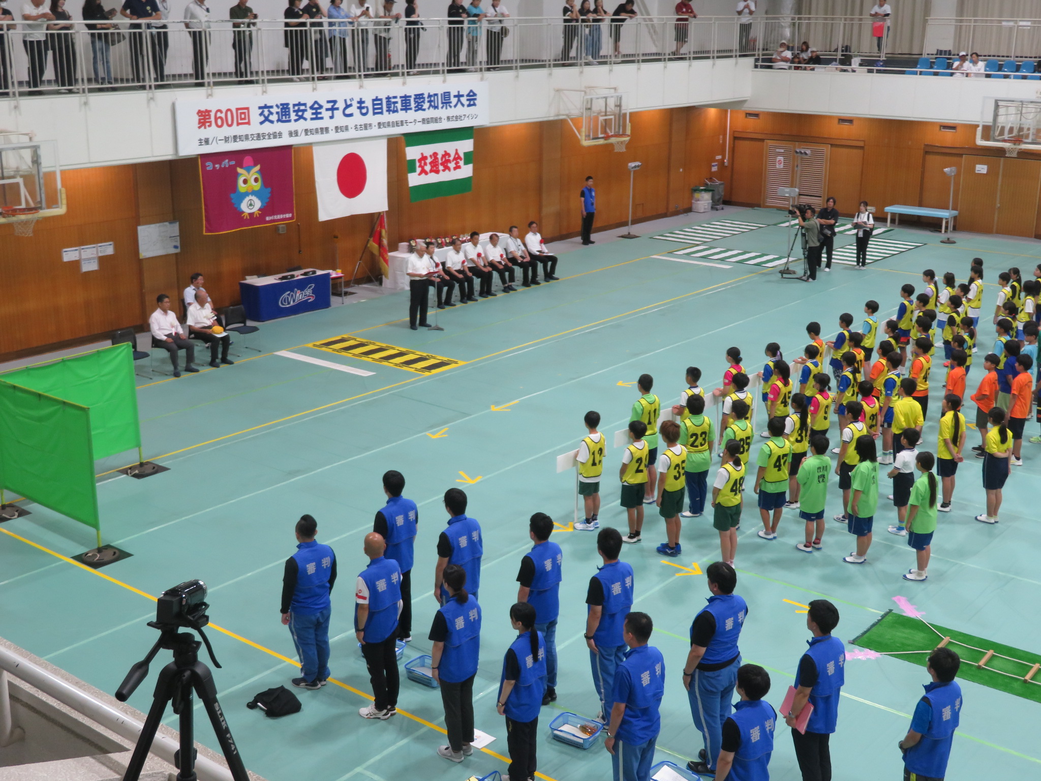 第60回交通安全子ども自転車愛知県大会において、竜美丘小学校（準優勝）・大門小学校（４位入賞）と大健闘